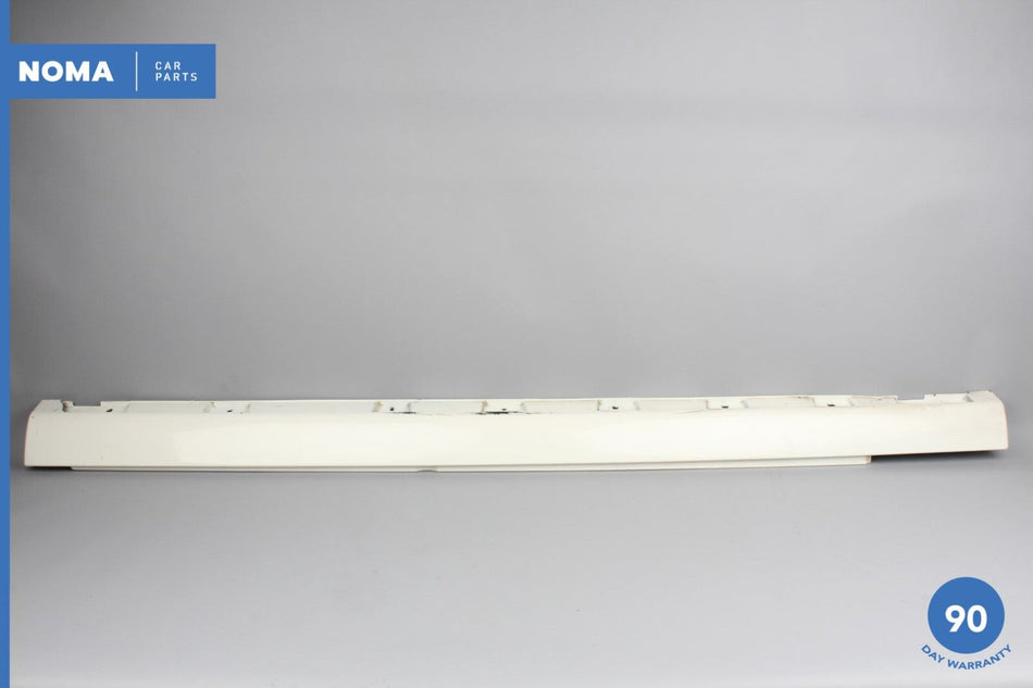 08-09 Jaguar XJ8L X358 LWB Left Driver Side Skirt Rocker Molding White NEL OEM