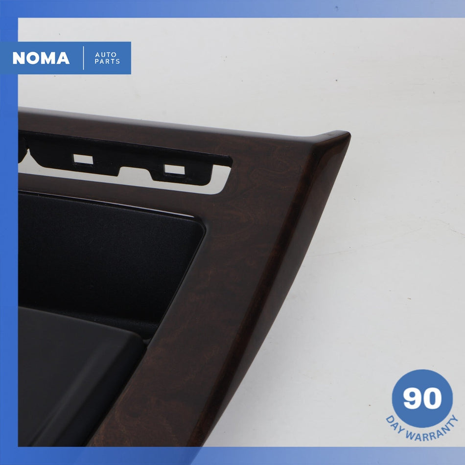 09-16 BMW E89 Z4 Center Console Trim Bezel Wood w/ Switches 51169181440 OEM