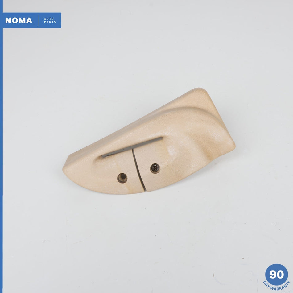 97-06 Jaguar XKR X100 Conv Rear Left Shoulder Seat Belt Trim Bezel Beige SDZ OEM