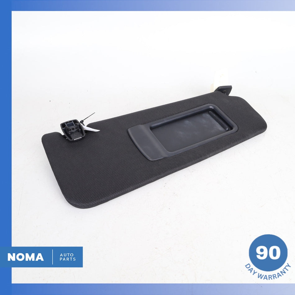 11-16 BMW F10 550i 528i Right Passenger Sun Visor Shade Black 51168038166 OEM