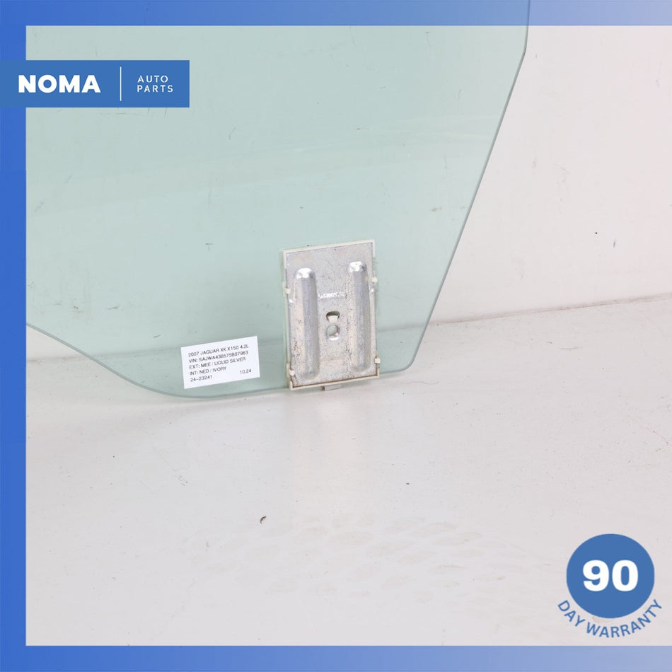 07-15 Jaguar X150 XK XKR XKR-S Front Left Driver Side Door Window Glass OEM