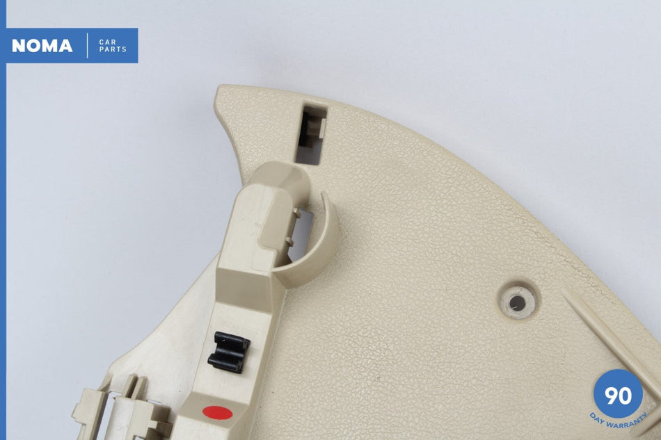 05-08 Jaguar S-Type X204 Front Right Side Seat Outer Cover Trim Beige SEL OEM
