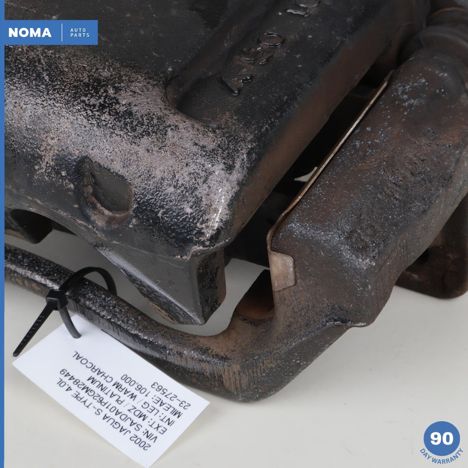 00-02 Jaguar S-Type X200 Front Right Passenger Side Brake Caliper w/ Hose OEM