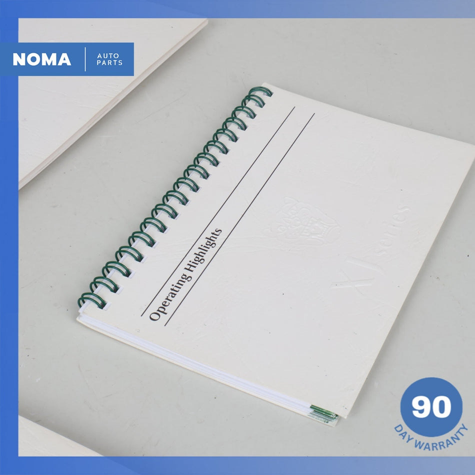 2003 Jaguar X308 XJ8 Owner's Operator's Manual Book Assembly OEM