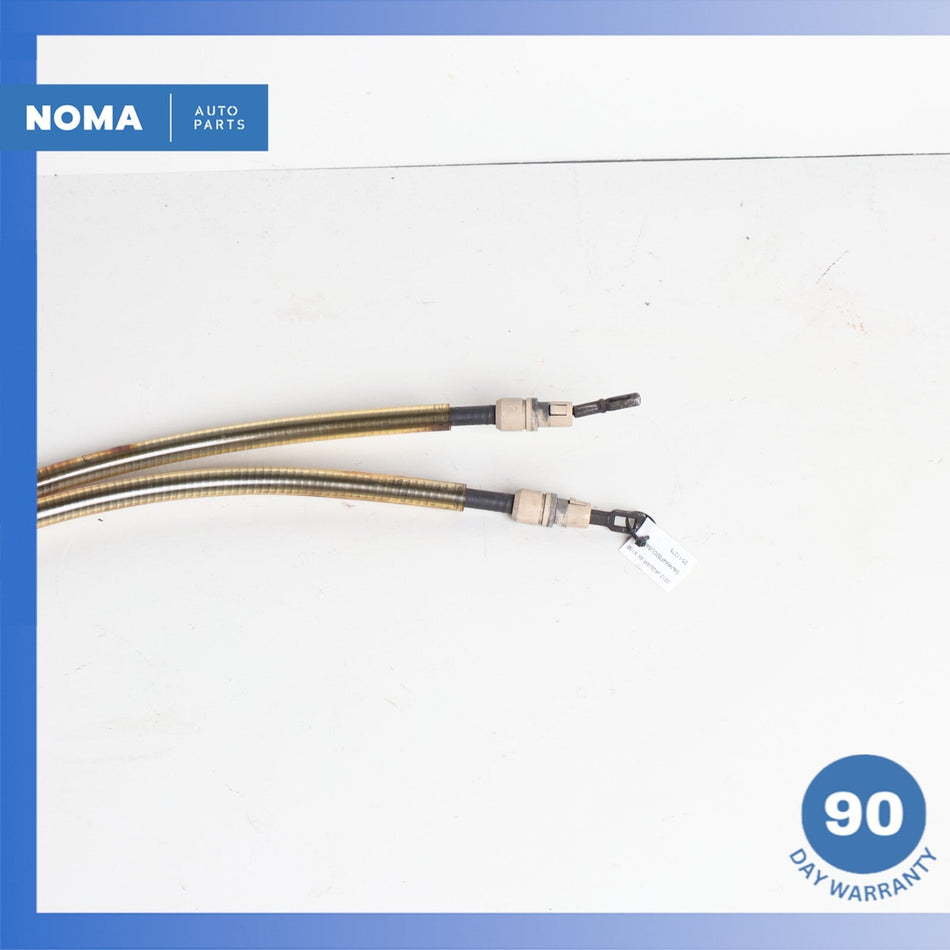 2012 Jaguar X150 XK Rear Left & Right Side Parking Brake Cable Set of 2 OEM