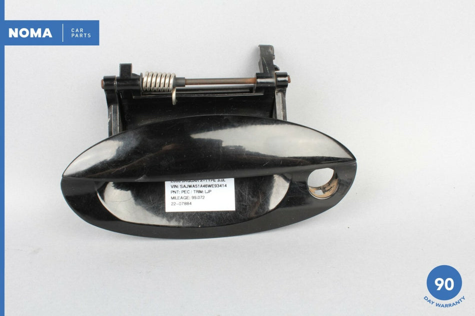 02-08 Jaguar X-Type X400 Rear Right Passenger Side Exterior Door Handle PEC OEM