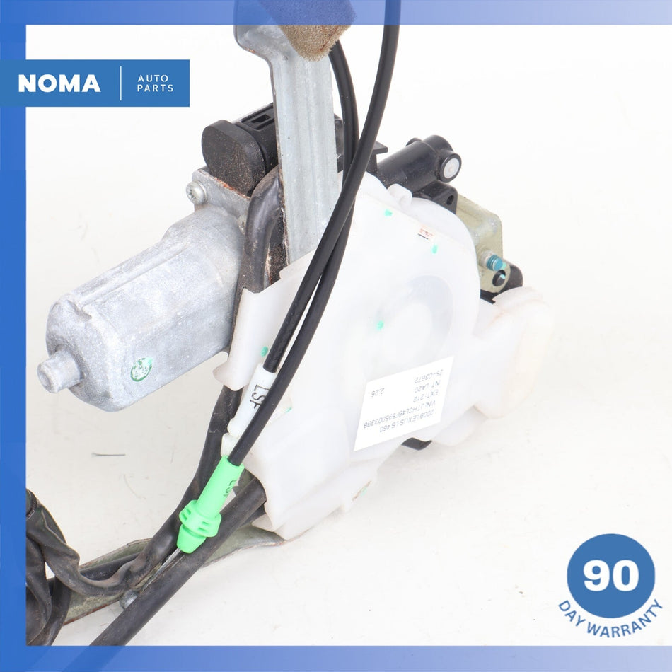 07-09 Lexus USF40 LS460 Front Right Passenger Side Door Lock Latch w/ Motor OEM