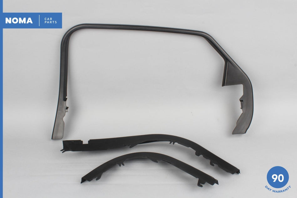 10-18 Jaguar XJL X351 LWB Rear Right Side Upper Inner Door Molding Trim Set OEM