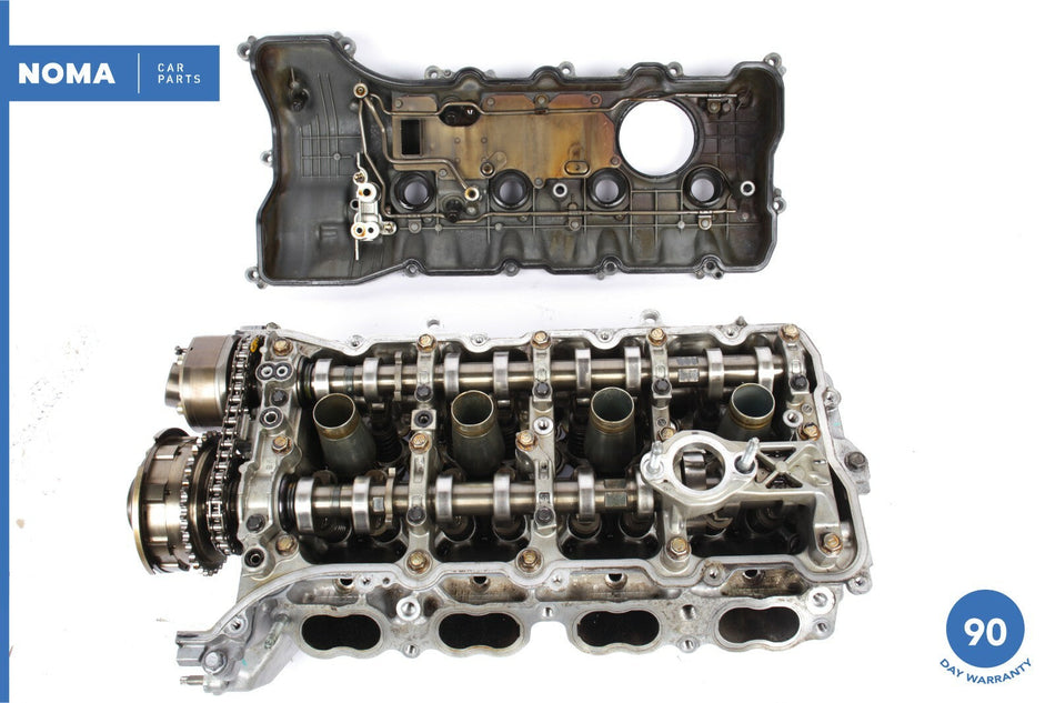 07-17 Lexus LS460 XF40 4.6L V8 Right Side Engine Cylinder Head w/ Camshafts OEM