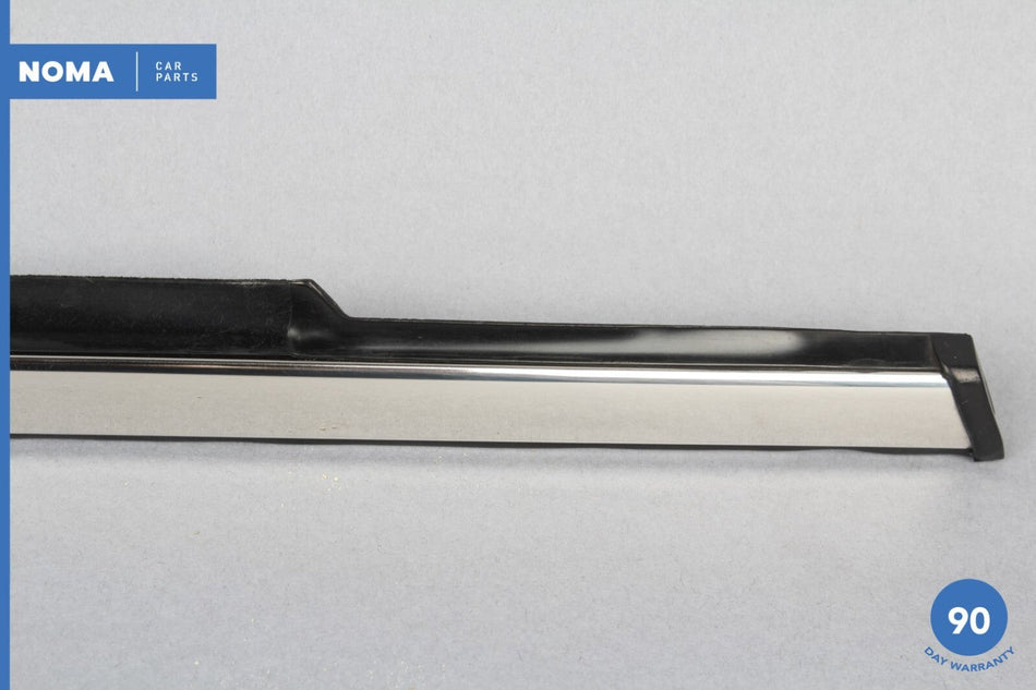 98-03 Jaguar XJ8 XJR X308 SWB Rear Left Door Window Exterior Chrome Molding OEM