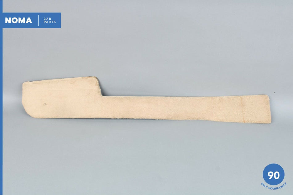 01-08 BMW 750Li E65 E66 Left Driver Side Center Console Trim Carpet Beige OEM