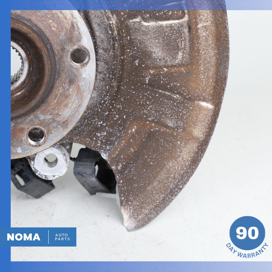 2013 BMW F10 550i Rear Left Side Spindle Knuckle Hub w/ Shield OEM