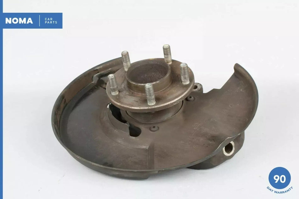 98-06 Jaguar X100 XK8 XKR Front Left Side Spindle Knuckle Hub w/ Shield OEM