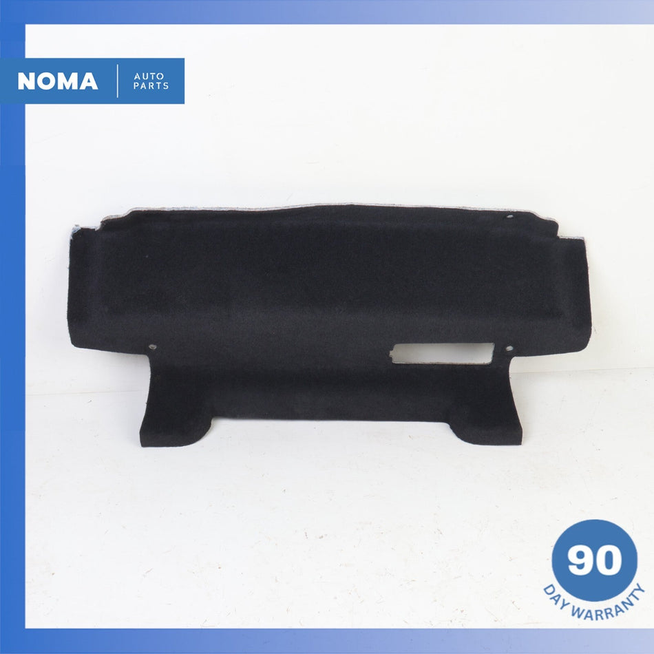 07-15 Jaguar X150 XK XKR Coupe Rear Trunk Battery Cover Carpet Trim Black OEM
