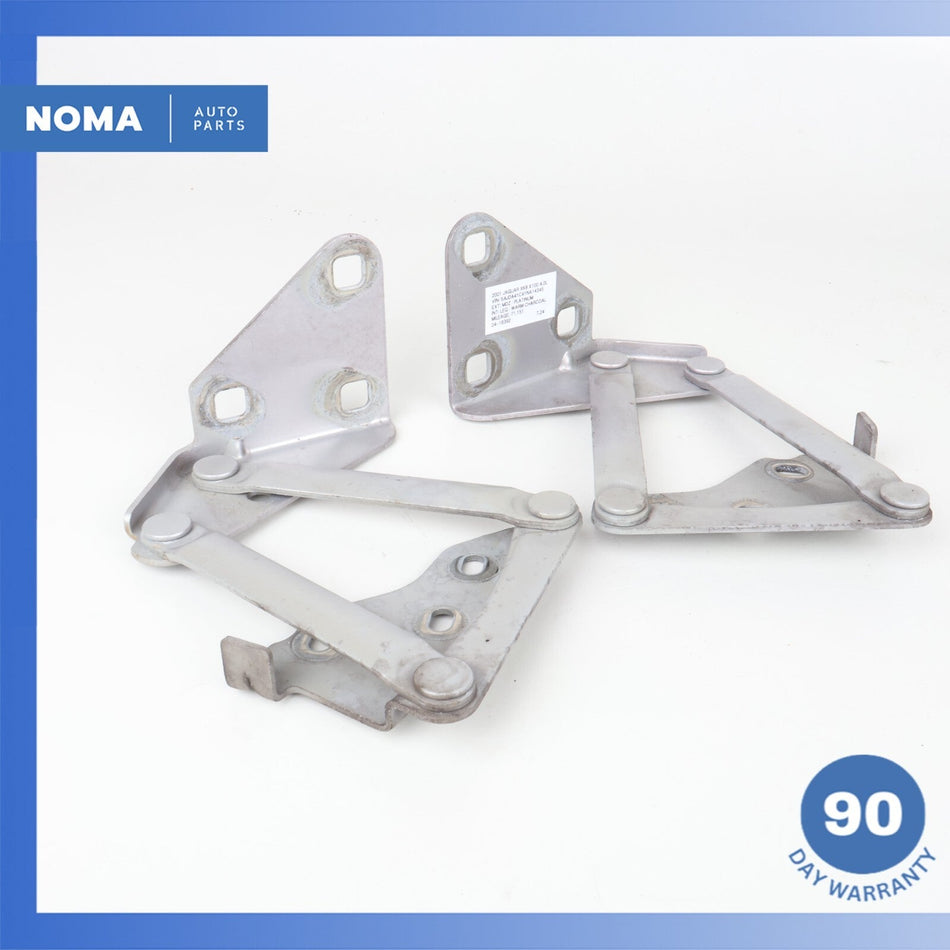 97-06 Jaguar X100 XK8 XKR Left & Right Hood Bonnet Hinge Set of 2 OEM