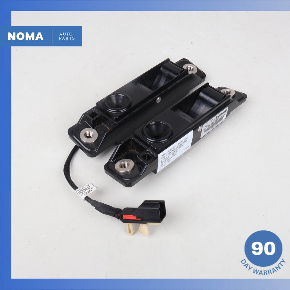 14-15 Jaguar X152 F-Type Convertible Top Roof Latch Guide Set of 2 OEM 85k