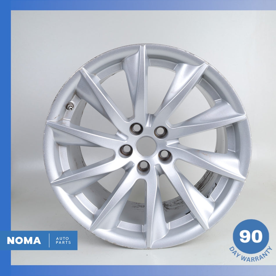 14-24 Jaguar X152 F-Type Vela 9.5 x R18 18" Rear Wheel Rim Silver T2R1858 OEM