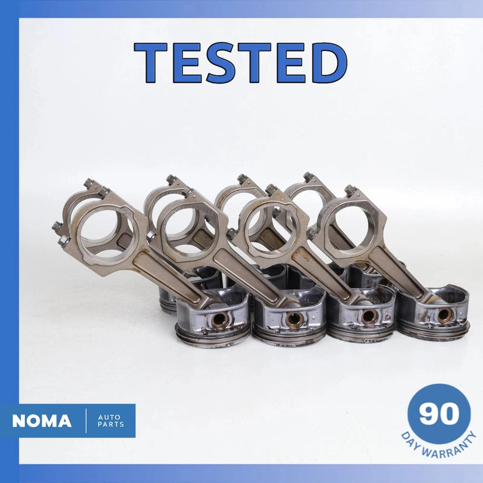 03-10 Jaguar X100 XK8 S-Type XJ8 4.2L N/A Engine Piston Connecting Rod Set OEM