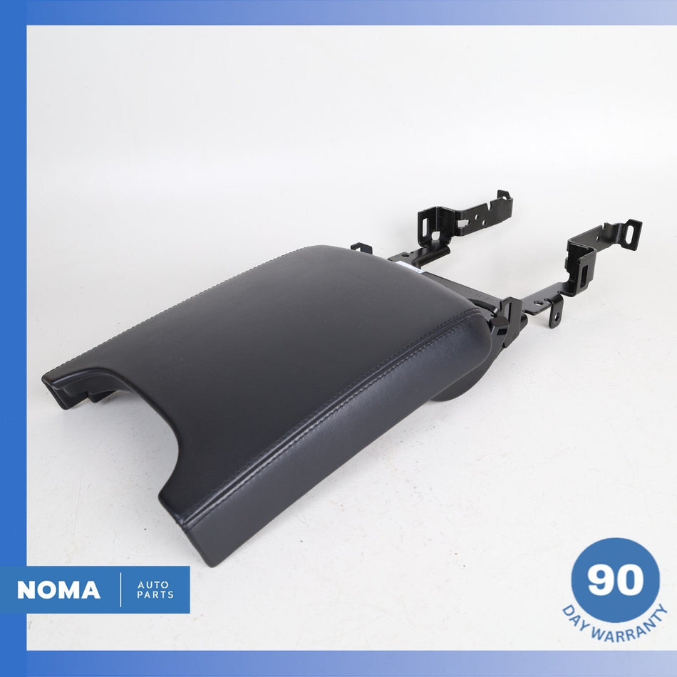10-19 Jaguar X351 XJL XJR Center Console Armrest Lid Trim w/ Bracket Black OEM