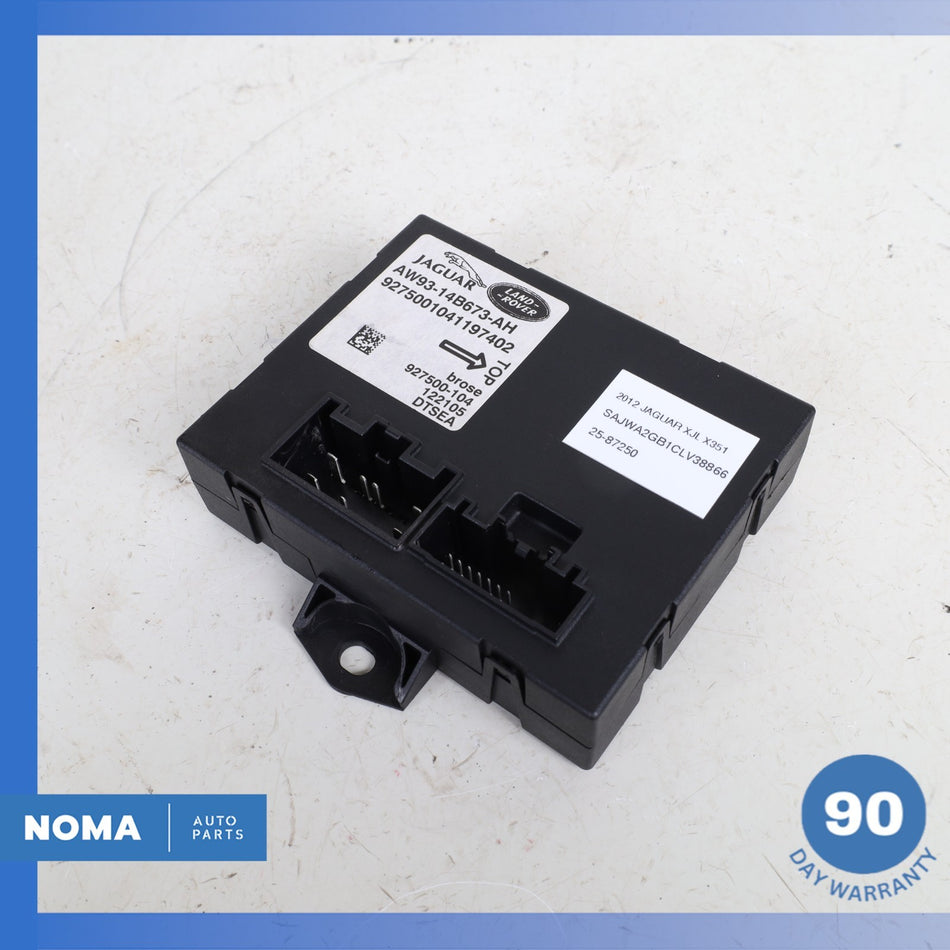 11-15 Jaguar X351 XJ XJR Rear Electronic Trunk Control Module AW9314B673AH OEM