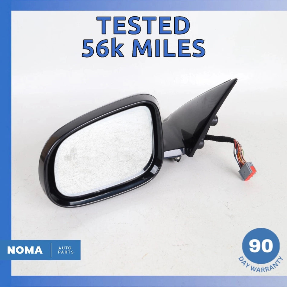 10-19 Jaguar X351 XJ XJR Left Side Rear View Door Mirror w/ Blind Spot OEM 56k