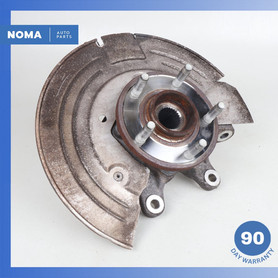 07-09 Jaguar X150 XK XKR Rear Left Side Spindle Knuckle Hub w/ Shield OEM