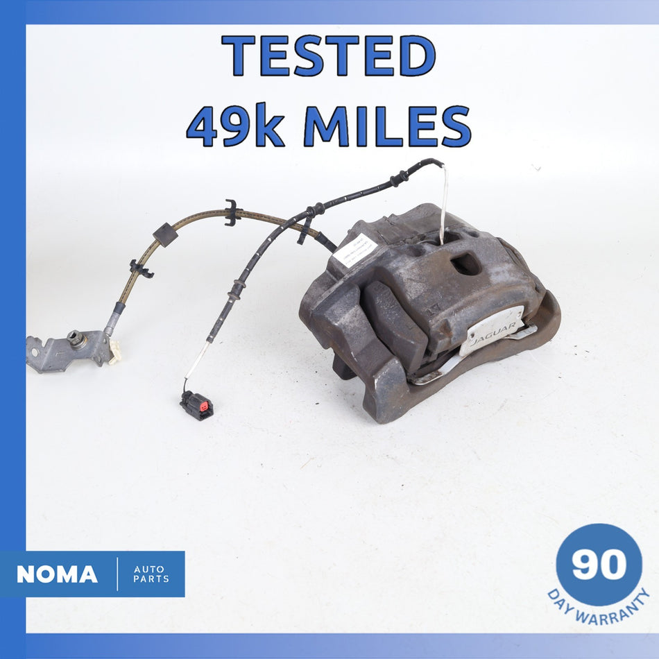 10-23 Jaguar  X152 F-Type XJ Front Left Side Brake Caliper Assembly OEM 49k