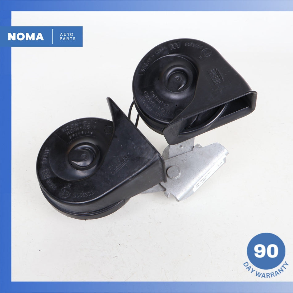 2004 Jaguar X100 XK8 Left & Right Low High Tone Signal Horn Set of 2 OEM