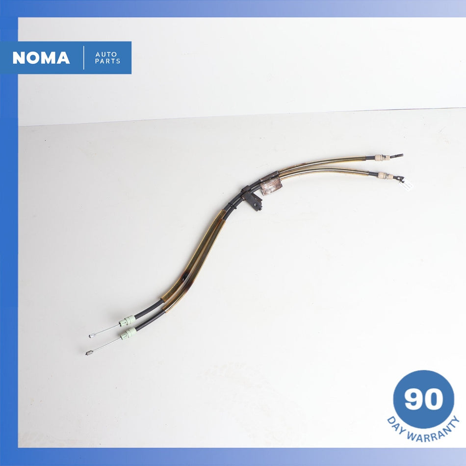 2012 Jaguar X150 XK Rear Left & Right Side Parking Brake Cable Set of 2 OEM
