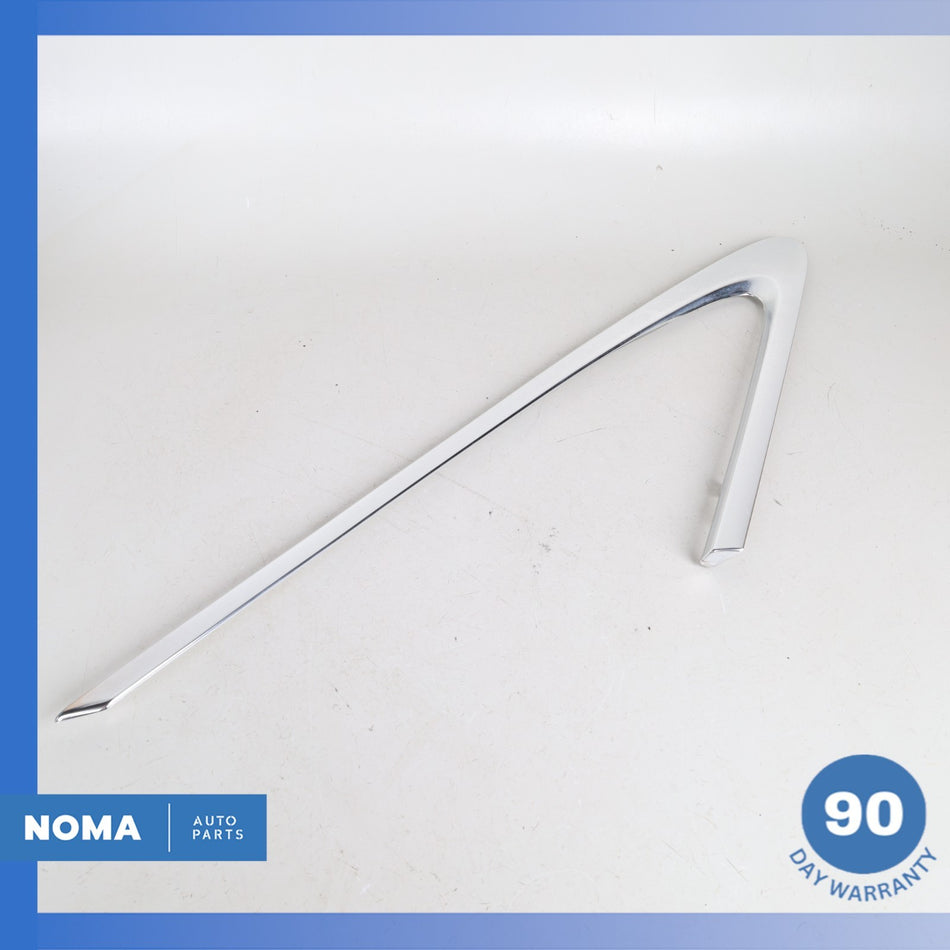 10-19 Jaguar X351 XJ XJR Rear Left Side Quarter Door Window Molding Chrome OEM
