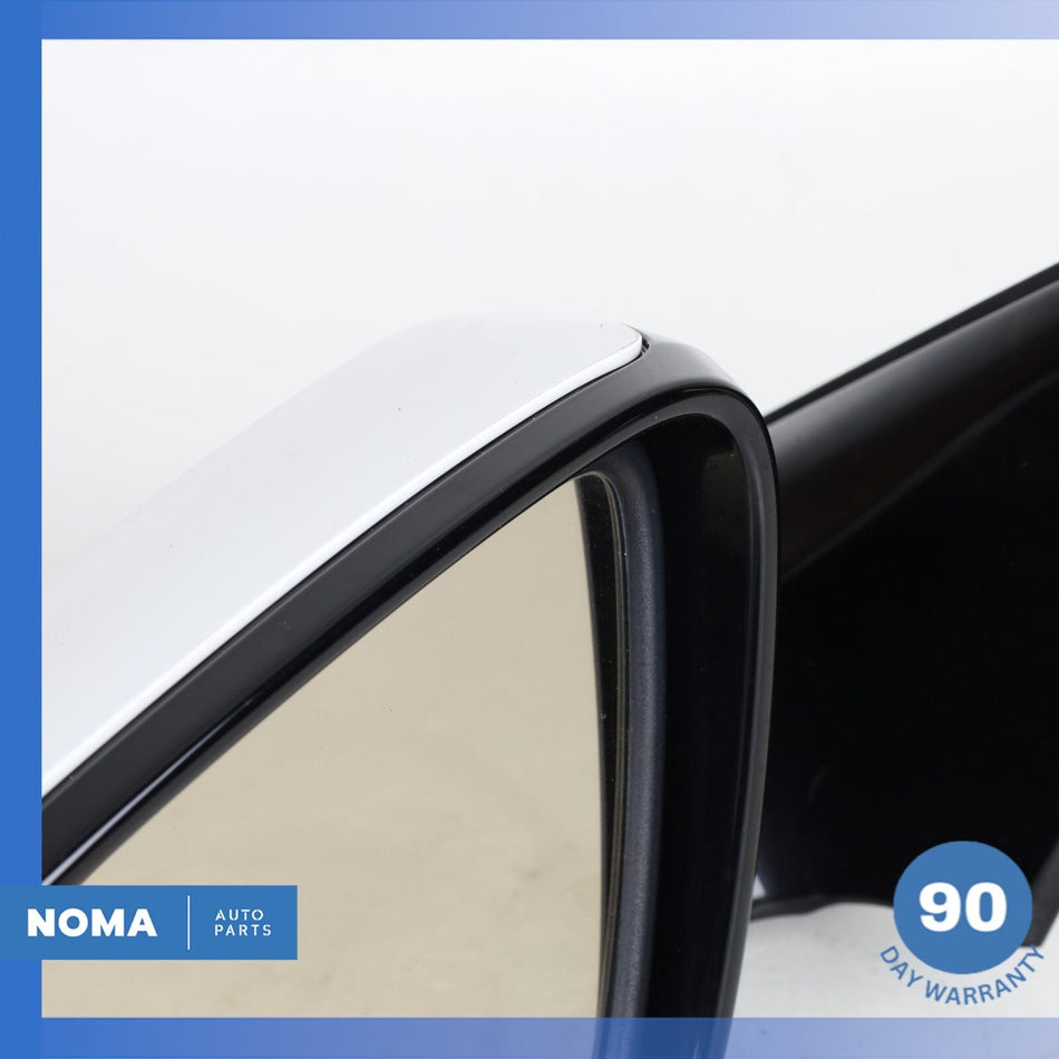 11-13 BMW F10 550i 535i 528i Left Driver Side Rear View Door Mirror White OEM