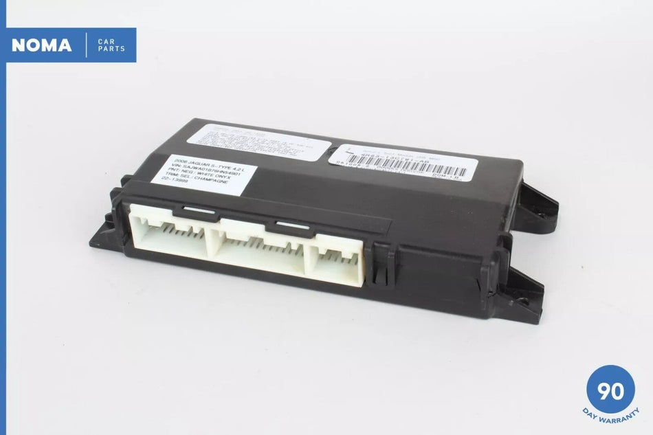 04-08 Jaguar X208 S-Type Front Left Door Control Module Unit 4R8313C791AB OEM