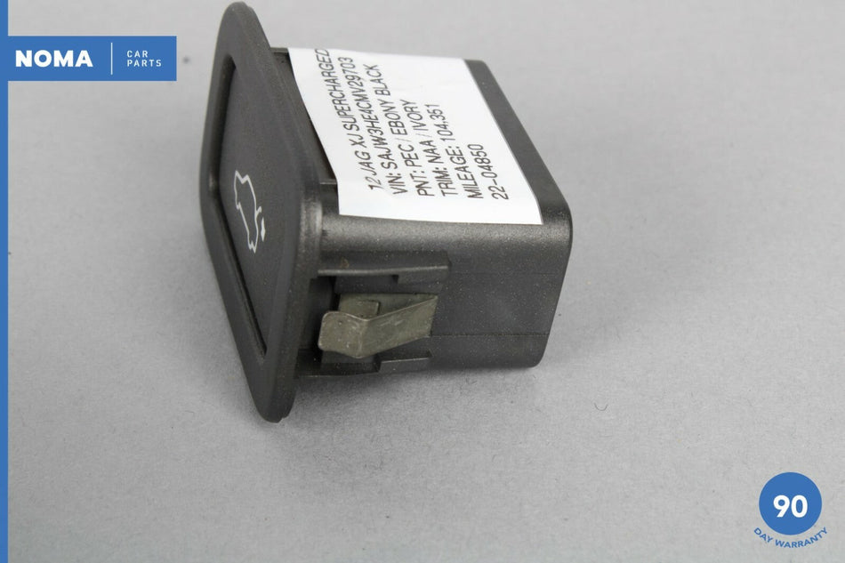 10-18 Jaguar XJ X351 Rear Trunk Lid Open Close Button Switch AF6310E998AA OEM