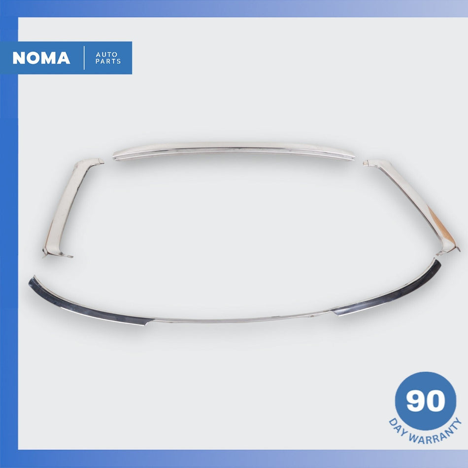 86-96 Jaguar XJS Convertible Exterior Windshield Molding Set Chrome OEM