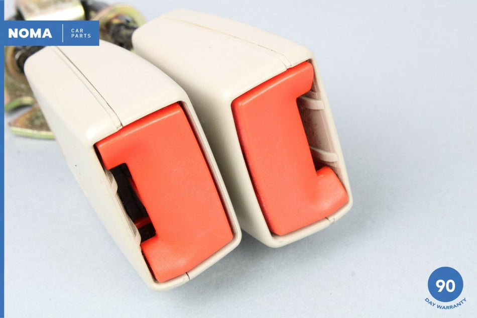 98-03 Jaguar XJR XJ8 X308 Rear Left and Center Double Seat Belt Buckle AGD OEM