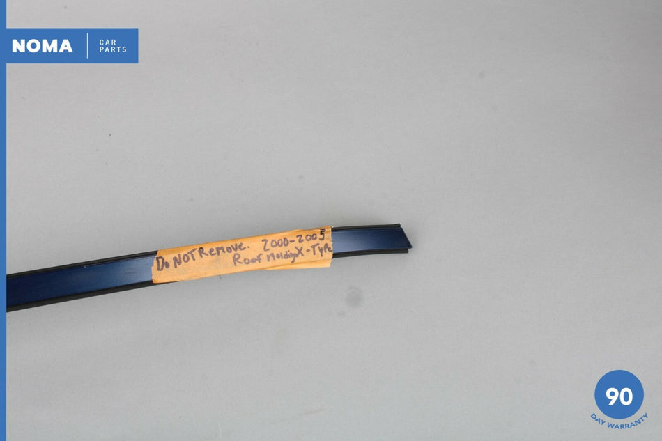 02-08 Jaguar X-Type X400 Front Right Passenger Side Roof Gutter Molding JHM OEM
