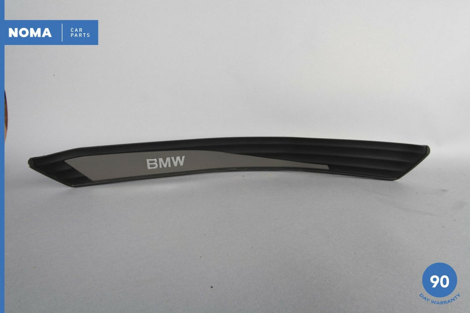 05-10 BMW 535xi E60 Rear Left Driver Side Outer Scuff Plate Panel Black OEM