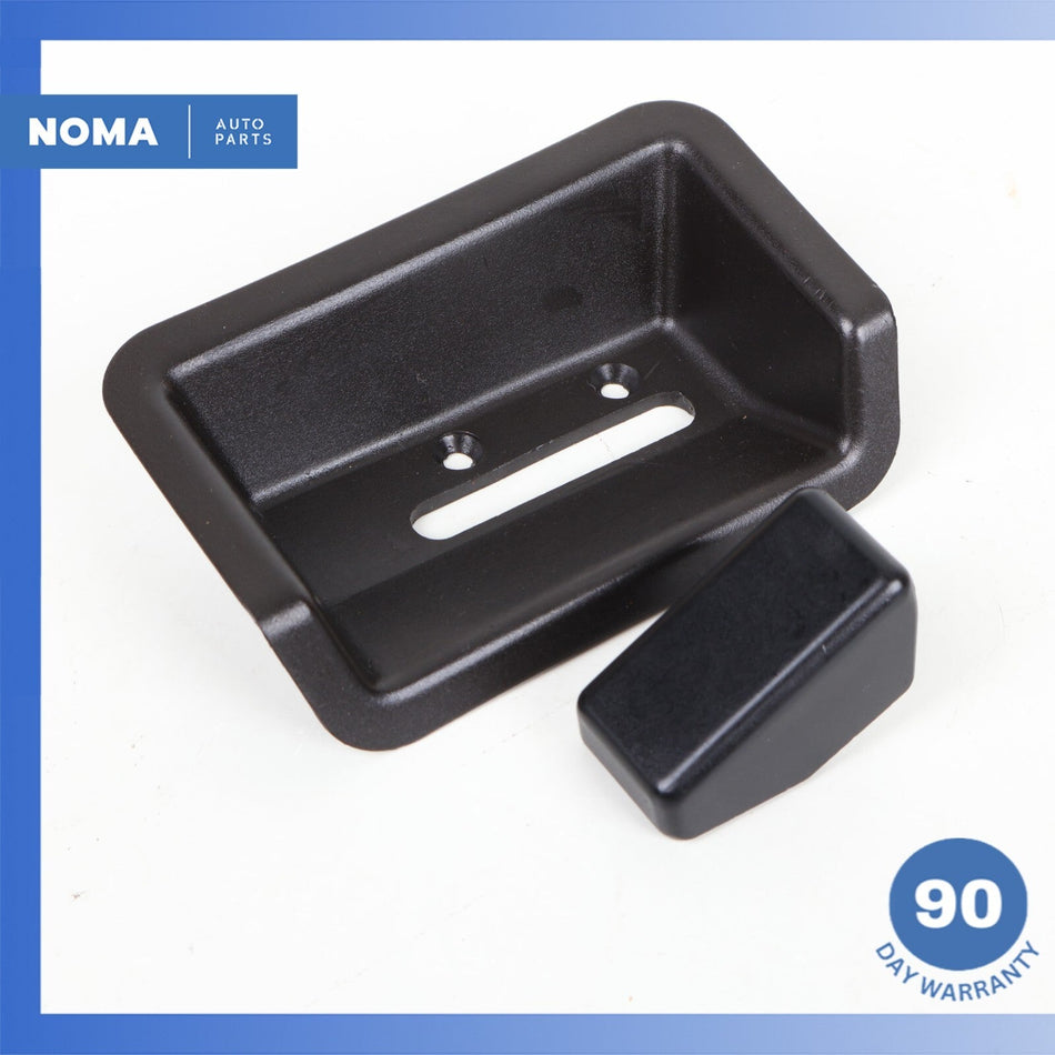 92-96 Jaguar XJS Series 3 Left Side Seat Lever Knob Handle w/ Trim Black OEM