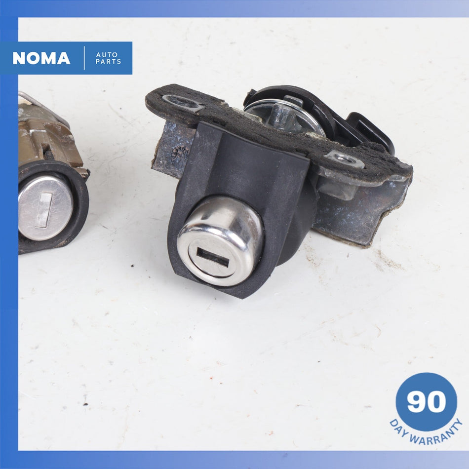 02-05 BMW E66 745Li Trunk Door Armrest Lock Barrel Set / Key 32307197330 OEM