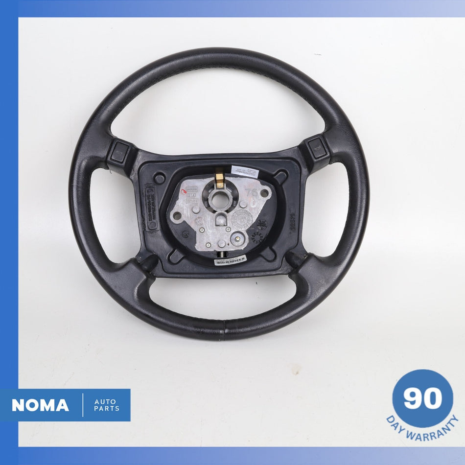 92-96 Jaguar XJS Series 3 Leather Steering Wheel Black HMD9181CA OEM