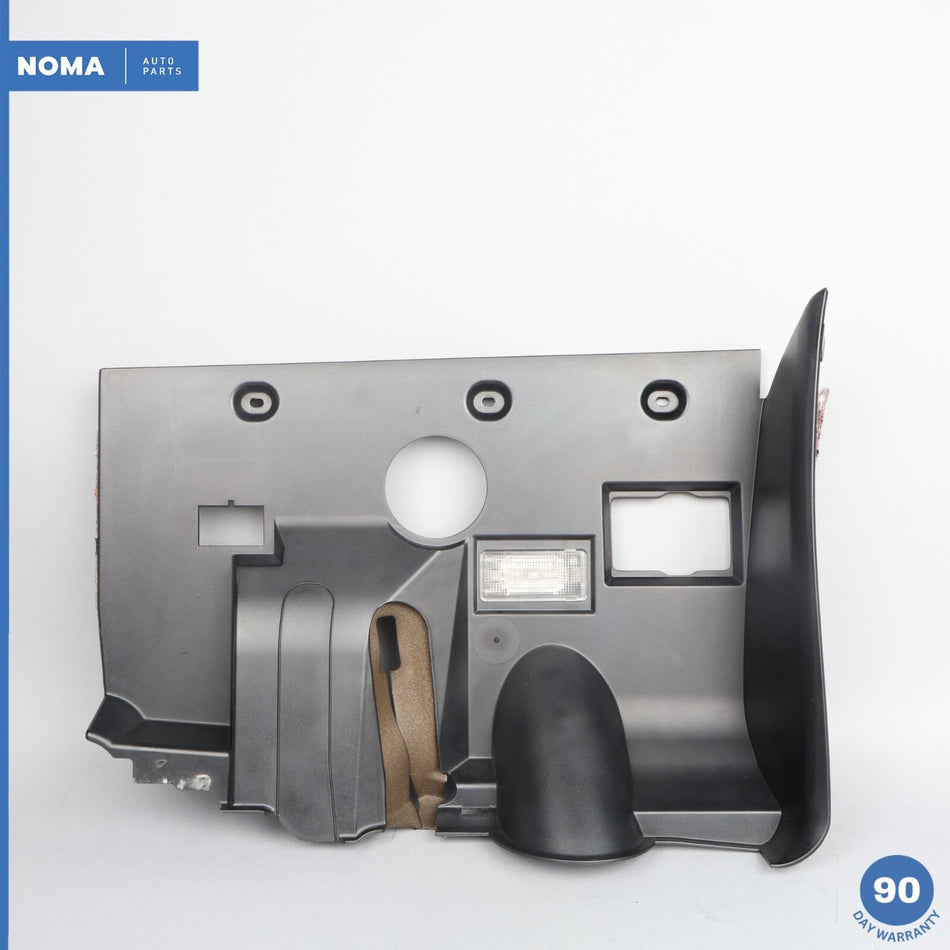 06-10 BMW 650i E64 E63 Front Left Dash Footwell Kick Panel Trim Cover w/Lamp OEM