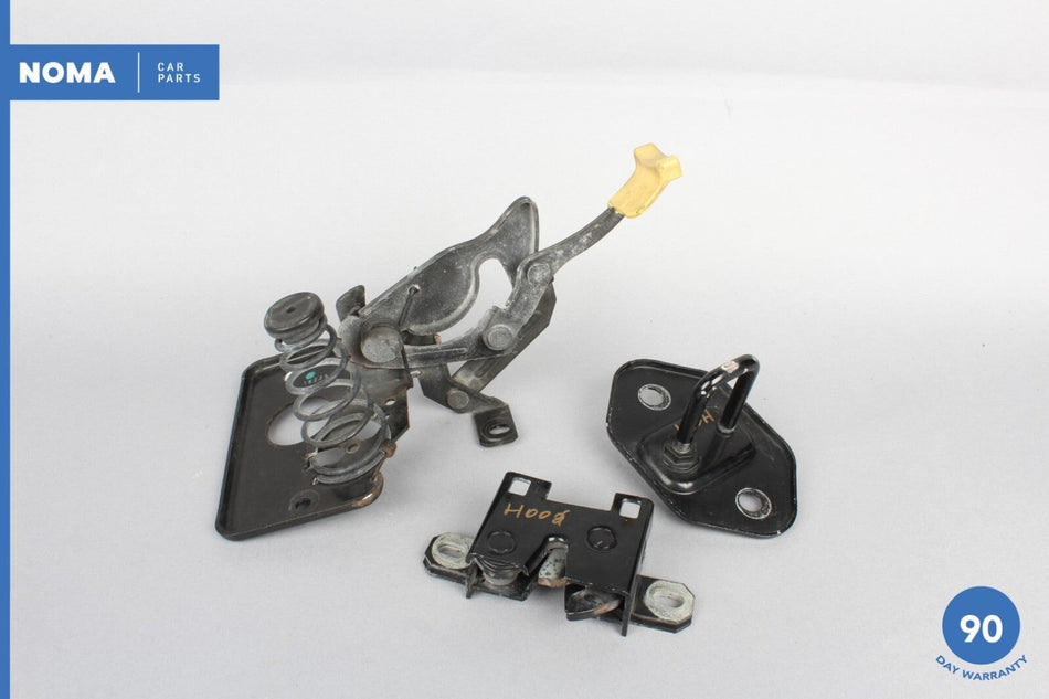 04-09 Jaguar XJ8 VDP X350 Hood Latch Secondary Lock Release w/ Latch Set OEM