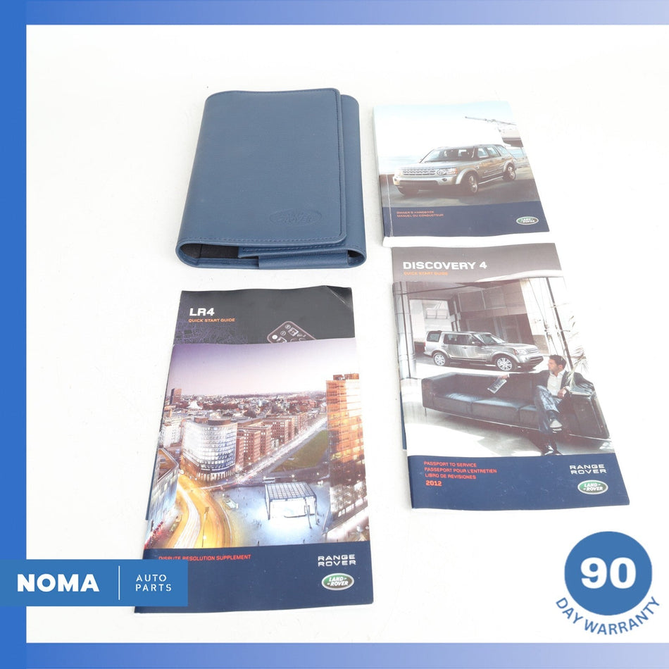 2012 Land Rover L319 LR4 Owner's Operator's Manual Book Assembly OEM