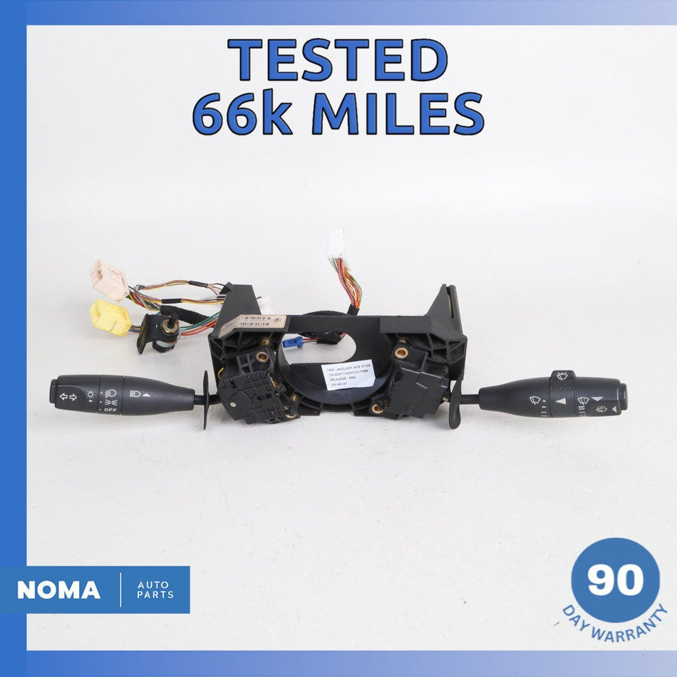 97-06 Jaguar X100 XK8 Switch Mounting Carrier w/ Turn Signal Wiper Stalk OEM 66k