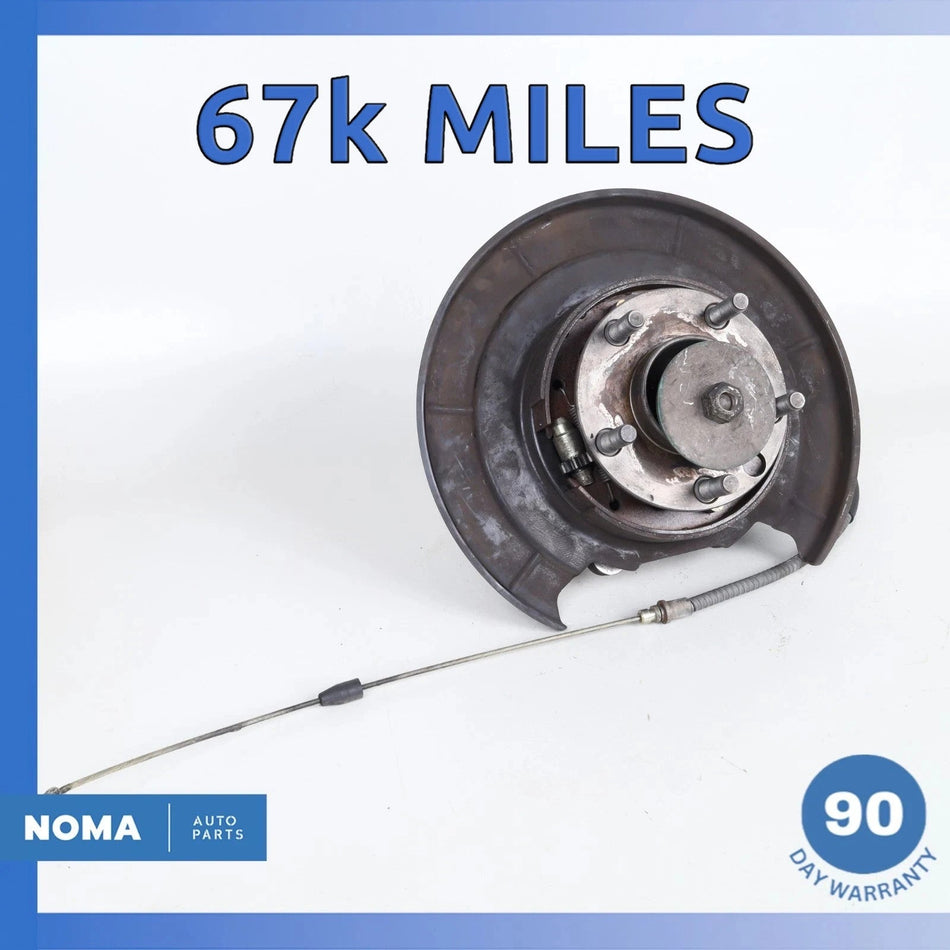 95-00 Jaguar X100 XK8 XJ8 Rear Left Driver Spindle Knuckle Hub w/ Shield OEM 67k