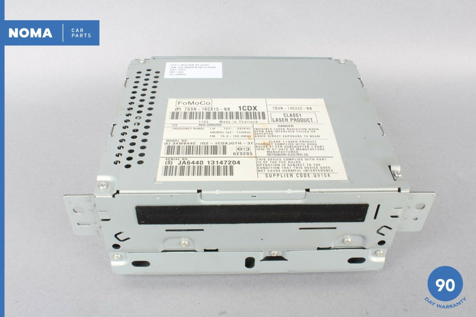 10-11 Jaguar XF XFR X250 Navigation Audio Radio CD Player Changer Receiver OEM