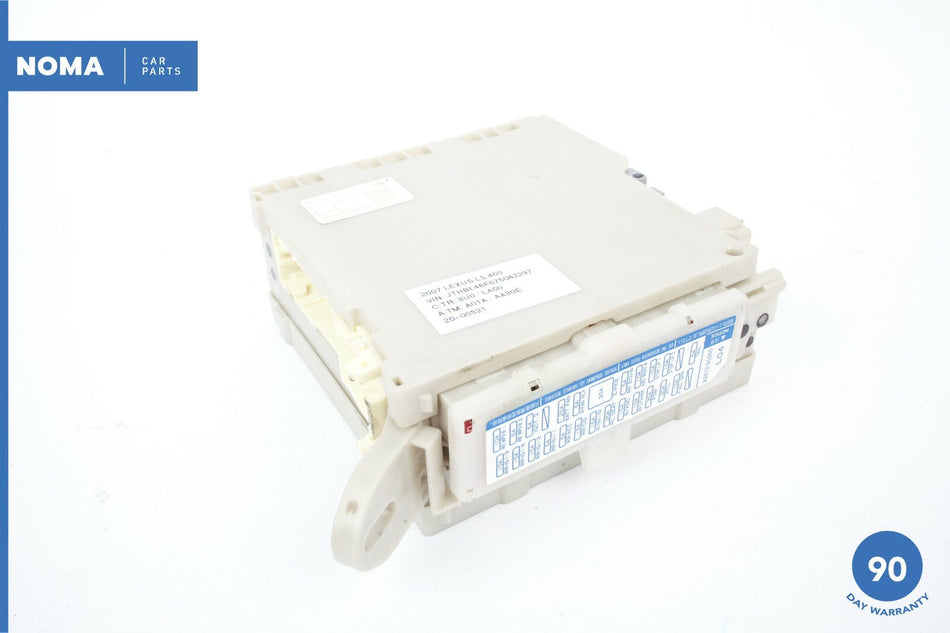 07-12 Lexus XF40 LS460 Trunk Fuse Box Relay Junction Unit 82670-50120-A OEM