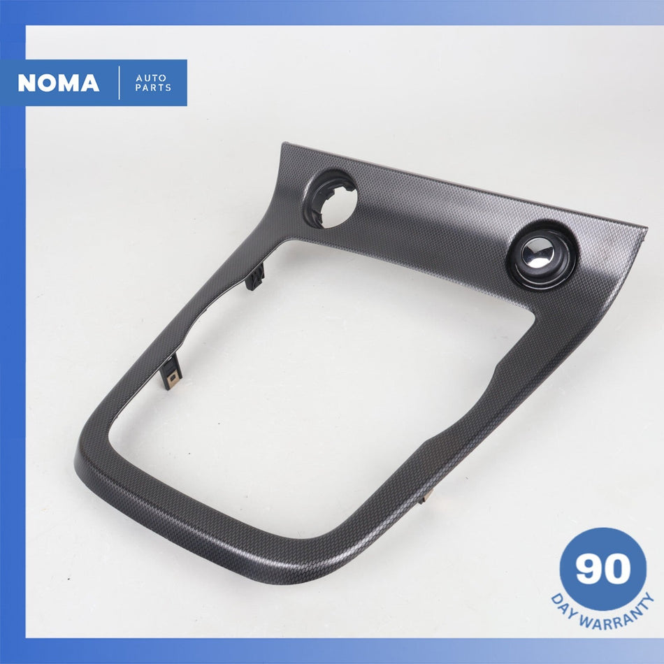 14-20 Jaguar X152 F-Type Center Console Shifter Bezel Trim Dark Aluminium OEM