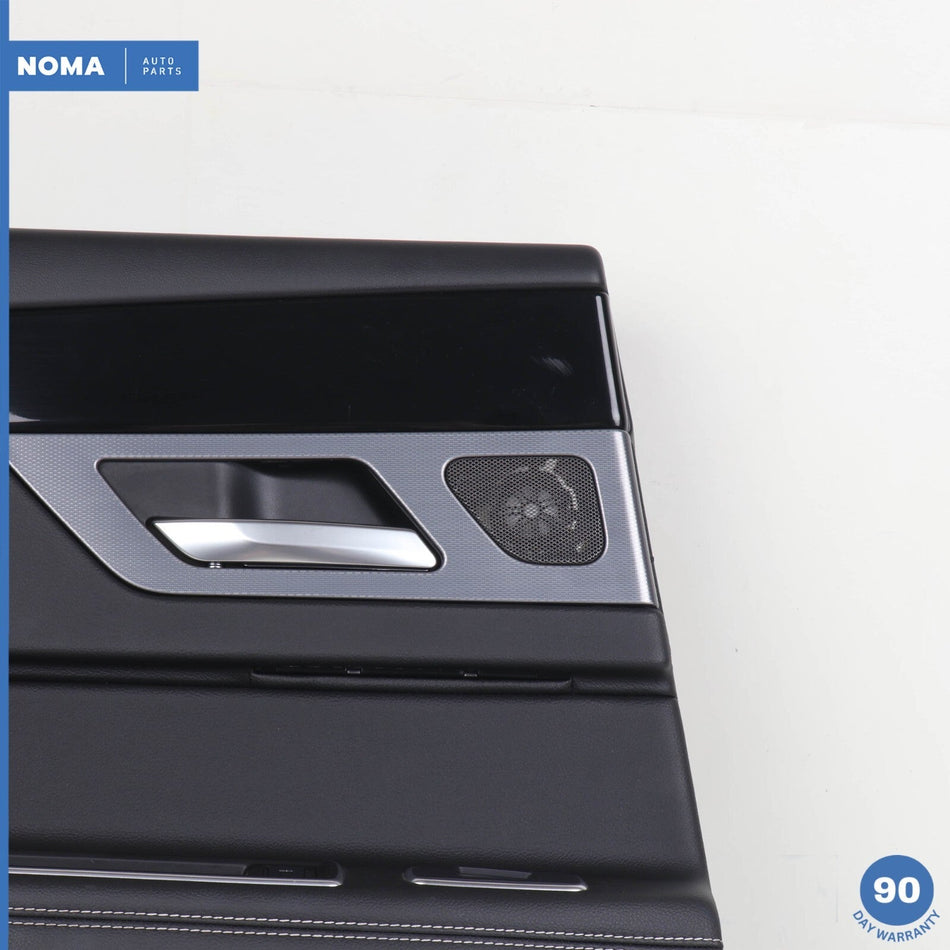 16-20 Jaguar X260 XF Interior Door Panel Rear Left Driver Side Black OEM