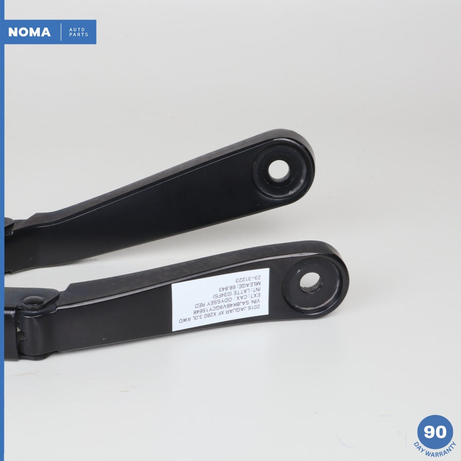 16-23 Jaguar XF X260 XE X760 Front Windshield Windscreen Wiper Arm Set of 2 OEM